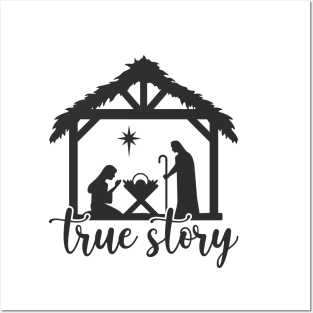 True Story, Nativity Scene Posters and Art